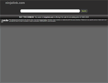 Tablet Screenshot of ninjalink.com
